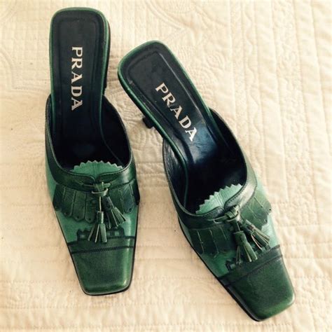 prada high vintage mules|Vintage Prada Mules .